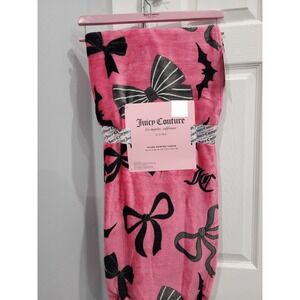 Rare VHTF Juicy Couture Home Y2K Halloween Soft Plush Throw Blanket NWT